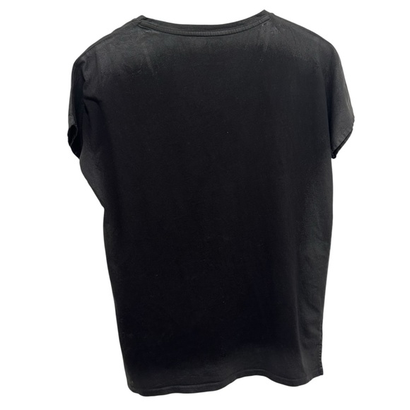 Zadig & Voltaire Black Relaxed Short Sleeve Tee M EUC - Picture 2 of 4